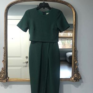 Green ASOS dress